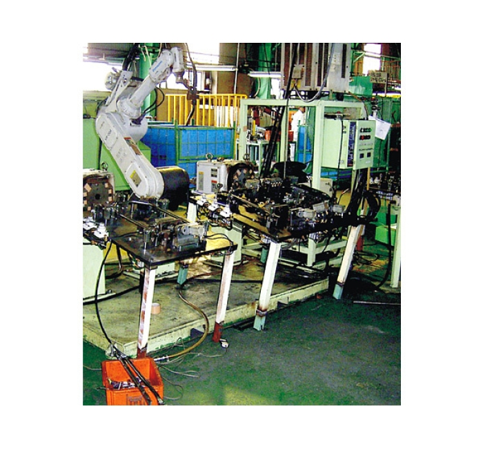 汽車(chē)座椅機(jī)器人焊接工作站